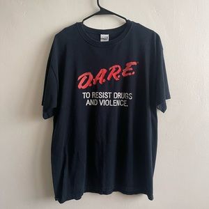 Large DARE vintage tee shirt